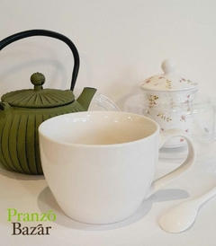TAZA GRANDE BLANCA LISA - comprar online