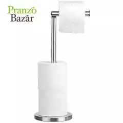 PORTARROLLO PAPEL HIGIENICO ACERO INOX - comprar online