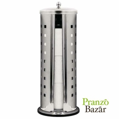 PORTARROLLO PAPEL HIGIENICO A INOX