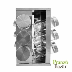 ESPECIERO DE ACERO INOX X 12 - comprar online