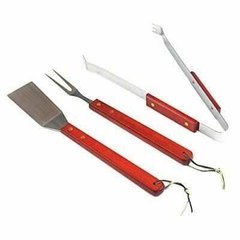 SET DE PARRILLA MANGO MADERA 3 PIEZAS - comprar online