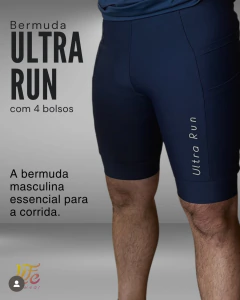 BERMUDA MASCULINA ULTRA RUN 4 BOLSOS. - comprar online