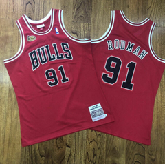 CAMISETA MITCHELL & NESS CHICAGO BULLS RODMAN