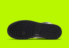 Jordan 1 Retro High White Black Volt University Gold(2021)
