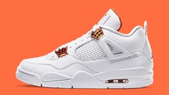 Imagen de Air Jordan Retro 4 Metallic Orange(2020)