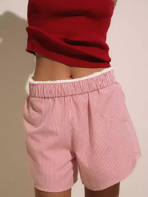 Shorts Kiara Listrado Biamar - comprar online