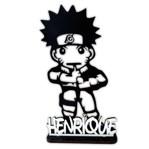 12 Centros De Mesa Naruto Personalizado Festa Aniversário