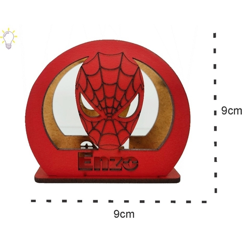 20 Unidades Porta Guardanapos Homem Aranha