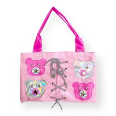 Mini Tote Osito (rosa)
