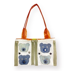 Mini Tote Osito (blanca)