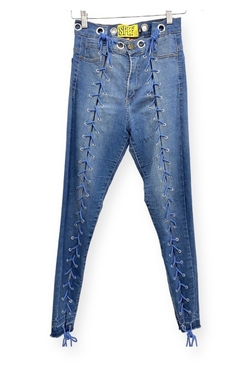 JEAN chupin azul