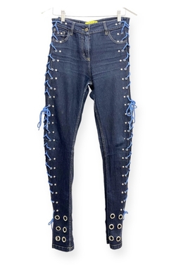 JEAN chupin azul ocuro