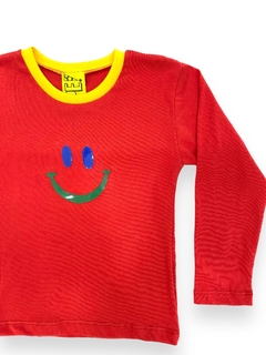 Remera m/larga SMILE - comprar online