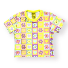 Remera m/corta Pastillita