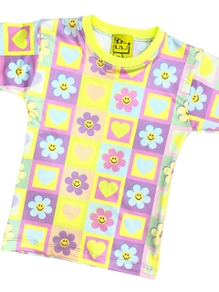 Remera m/corta Damero - comprar online