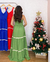 Vestido Longo Detalhado (Verde) na internet