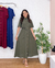 Vestido Chemise Midi (Verde Musgo) - comprar online