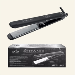 PLANCHA PARA CABELLO POUSHED TITANIUM PLATE GAMA ITALY
