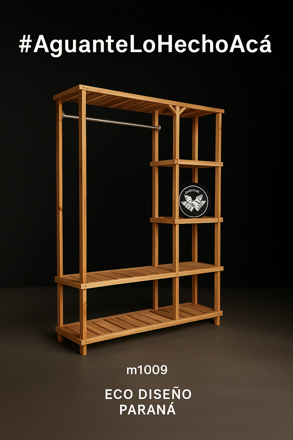 ropero nórdico de madera