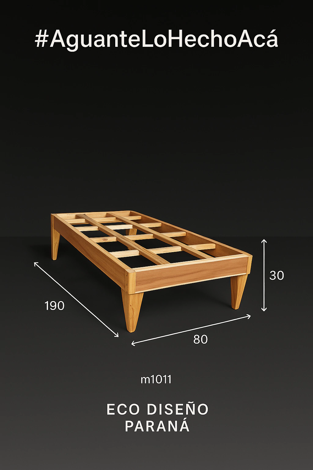 base cama 1p
