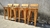 banquetas de madera por unidad en internet