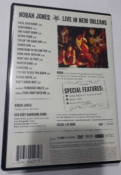 NORAH JONES - LIVE IN NEW ORLEANS - comprar online