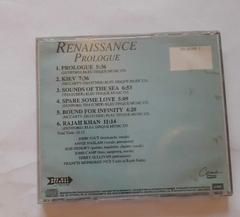 RENAISSANCE - PROLOGUE - comprar online