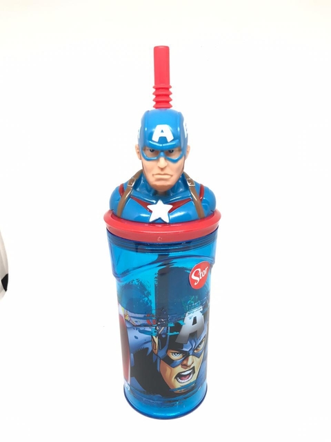 Vaso con Sorbete 3D Capitan America