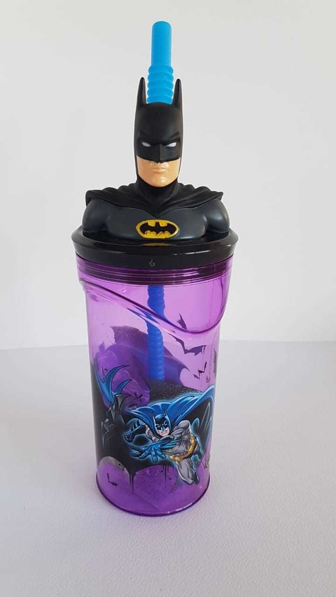 Vaso con sorbete 3D Batman