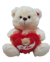 Oso Natural Mediano Te amo