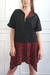 Vestido Camiseta Xadrez - loja online