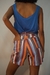 Shorts Listras colors na internet