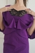 Vestido Roxo Renda na internet