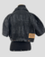 Cropped Jeans Preto na internet