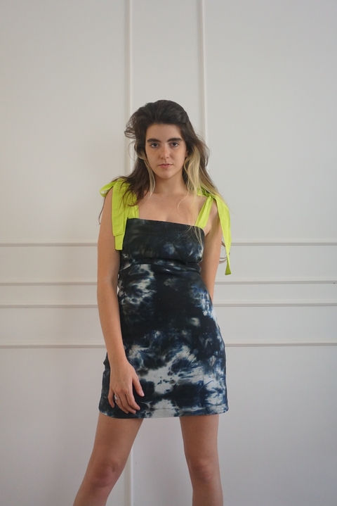 Vestido Tie Dye Laço