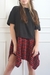 Vestido Camiseta Xadrez - comprar online