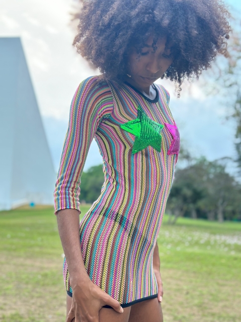 Vestido Blusa Estrelas