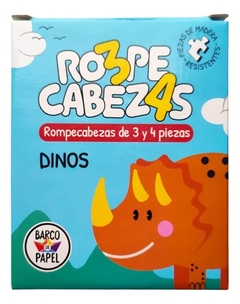 4 ROMPECABEZAS DE 3 y 4 PIEZAS en internet