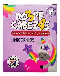 Imagen de 4 ROMPECABEZAS DE 3 y 4 PIEZAS