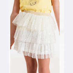 Pollera Tul y Brillos