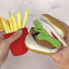 Kit Hamburguesa de tela en internet
