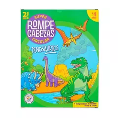 ROMPECABEZAS CIRCULAR DINOSAURIOS - Olivetta Almacén de Ropa