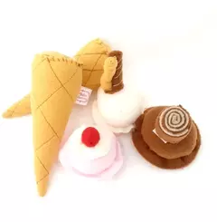 Kit Helados de tela en internet