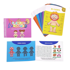 CARTAS DIDÁCTICAS EL CUERPO HUMANO - comprar online