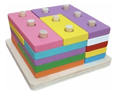 Cubo de Encastre Tetris