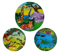3 EN 1 ROMPECABEZAS CIRCULARES - tienda online