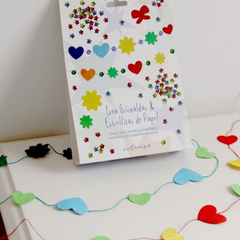 Crea Guirnaldas y Estrellitas de Papel