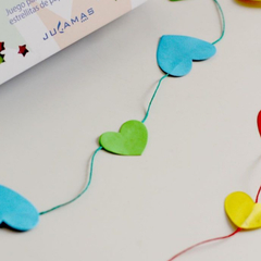 Crea Guirnaldas y Estrellitas de Papel en internet