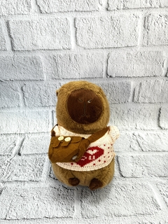 Peluche Capybara con Sweater 25 cm en internet