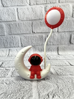 Lámpara Led de Astronauta y Luna